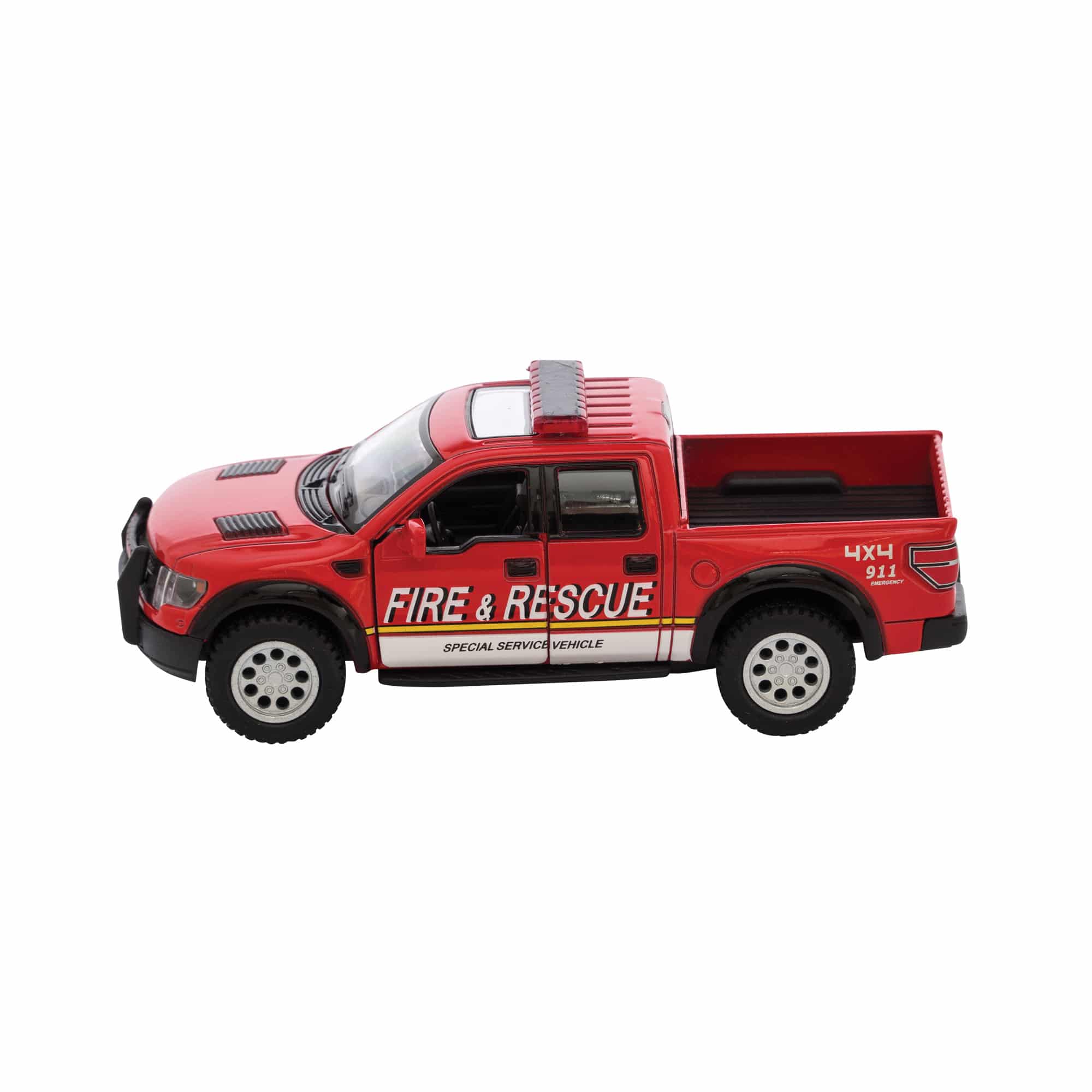 Diecast Raptor Fire-Police Rescue
