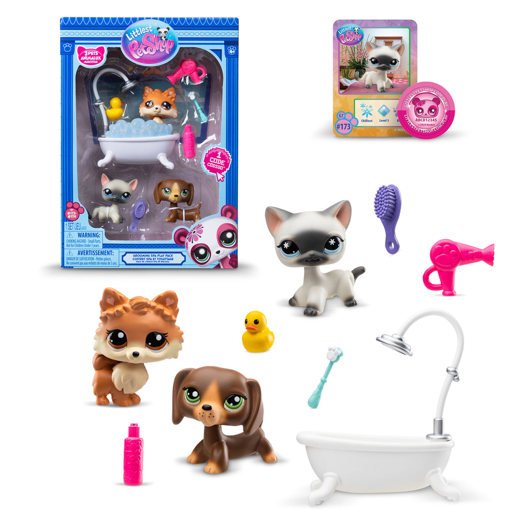 Littlest Pet Shop Grooming Spa Play Pack