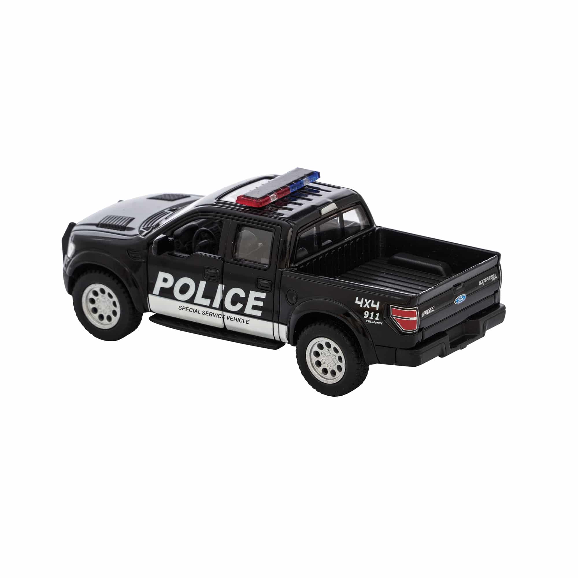 Diecast Raptor Fire-Police Rescue