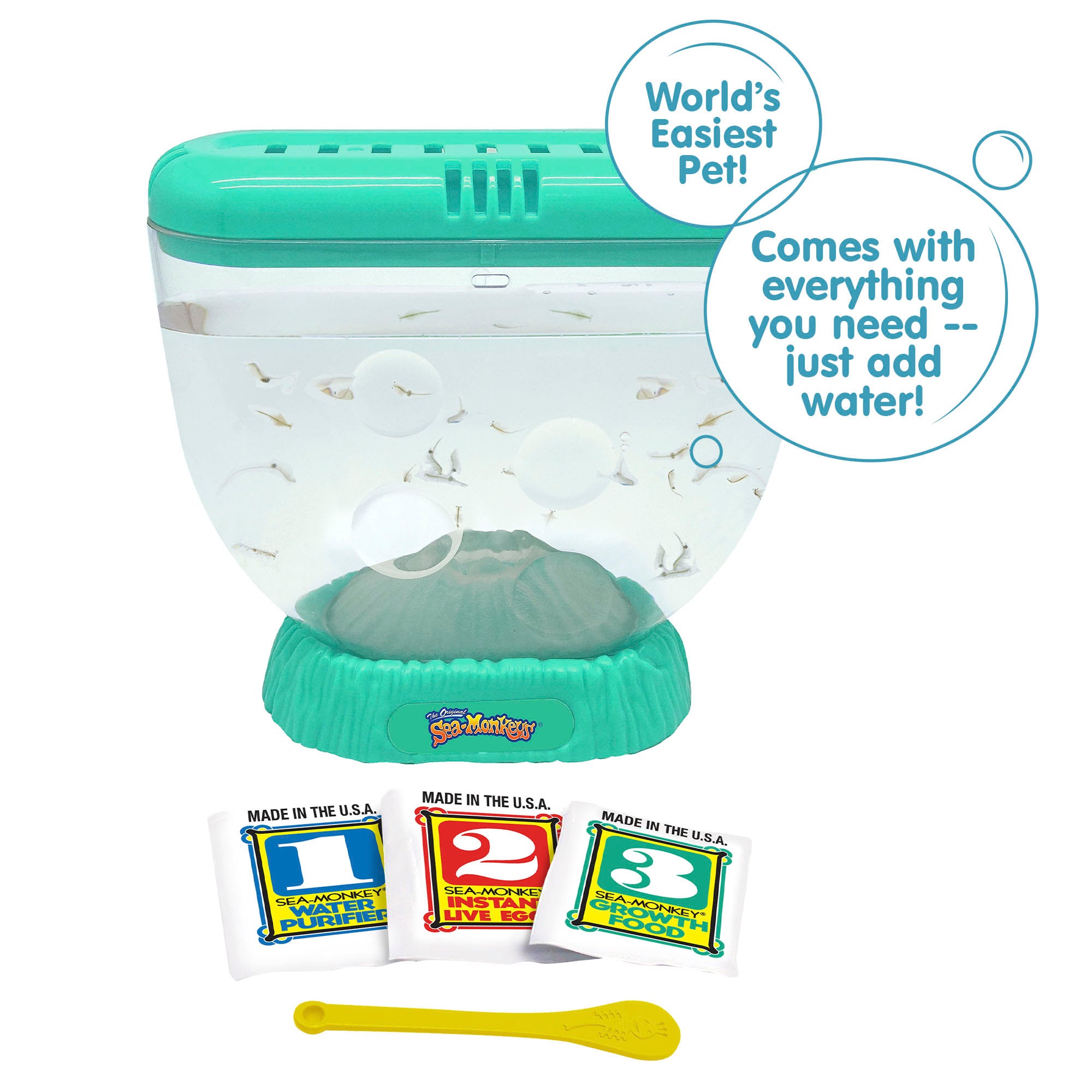 Sea-Monkeys Ocean Volcano