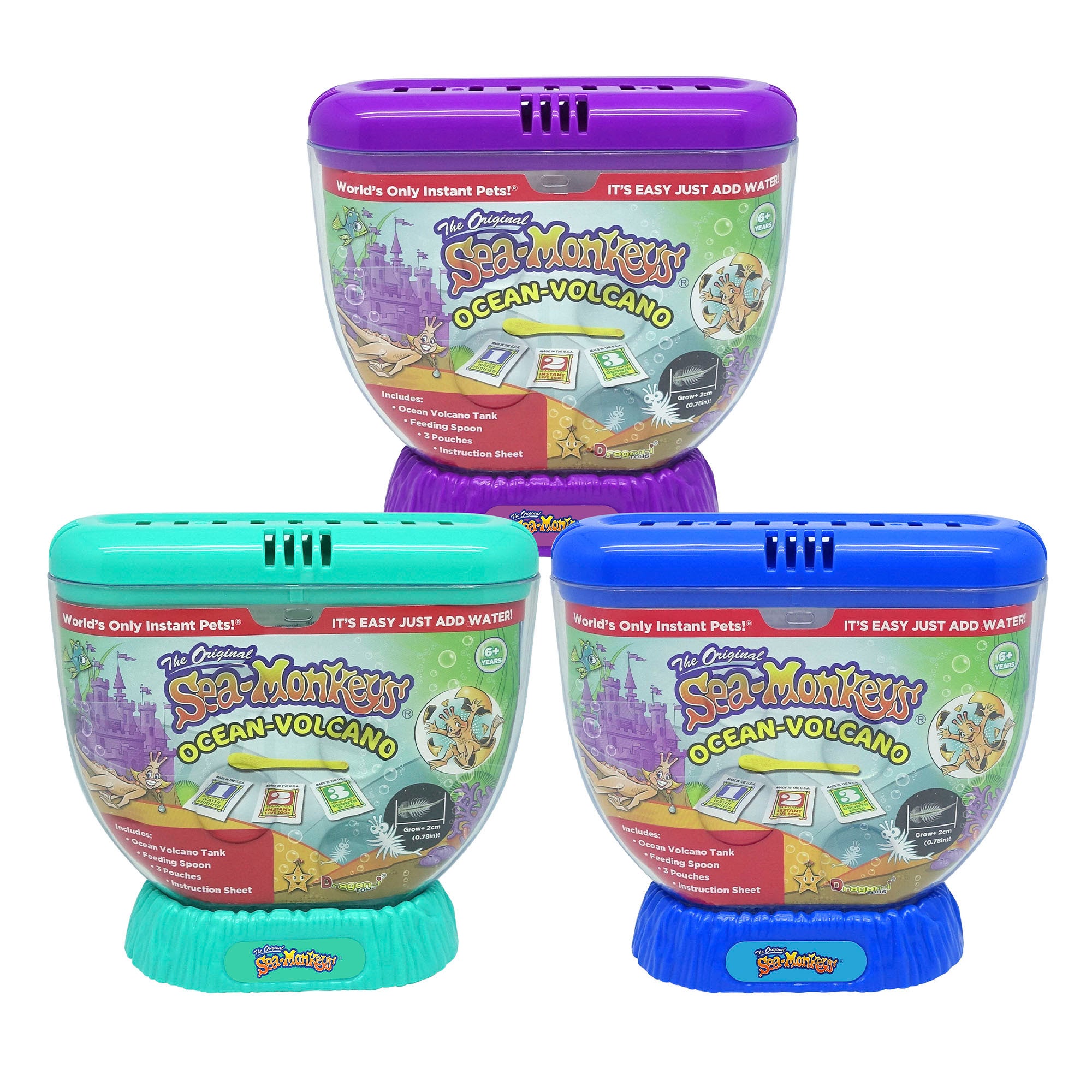 Sea-Monkeys Ocean Volcano