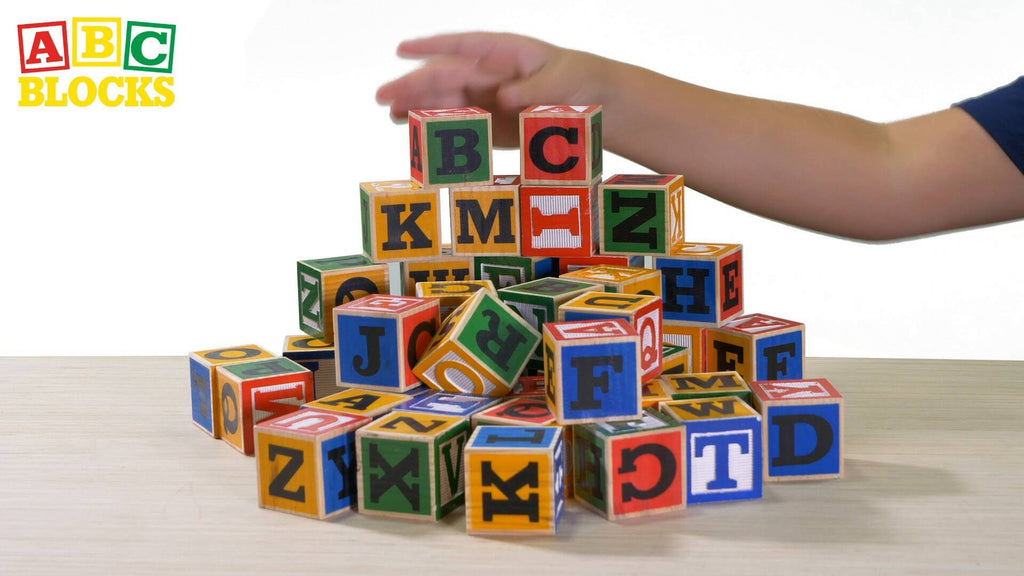 Large ABC Wood Blocks