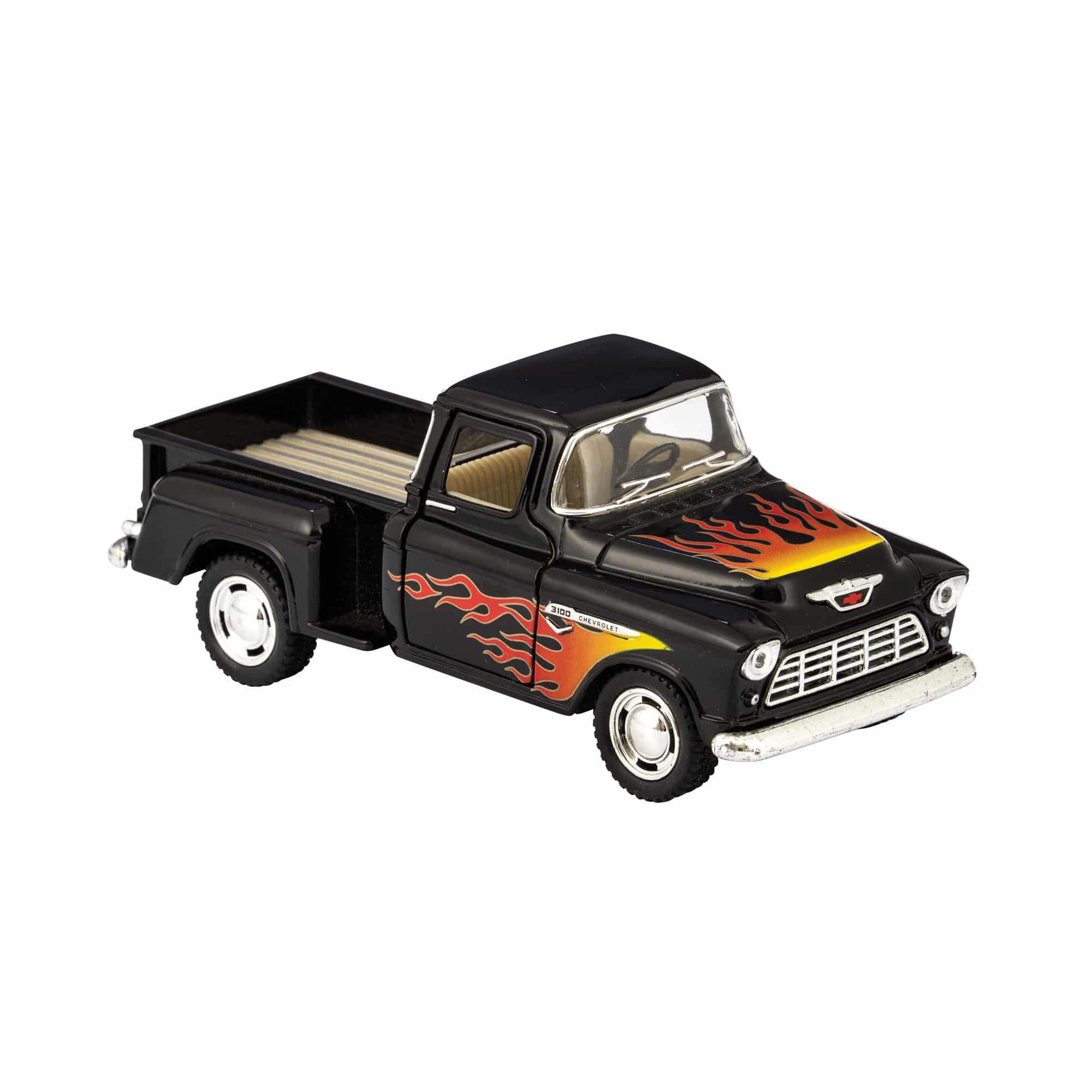 Diecast 55' Chevy Pickup Flames