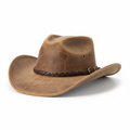 Vintage Distressed Tan Cowboy Hat