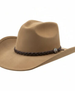 Tan Suede Cowboy Hat
