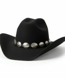 Black Felt Cowboy Hat