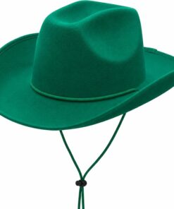 Green Plain Felt Cowboy Hat CL58