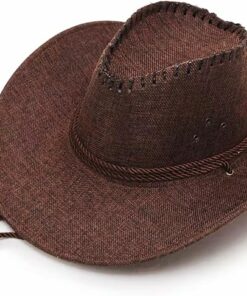 Unisex Brown Cowgirl Hat CL52