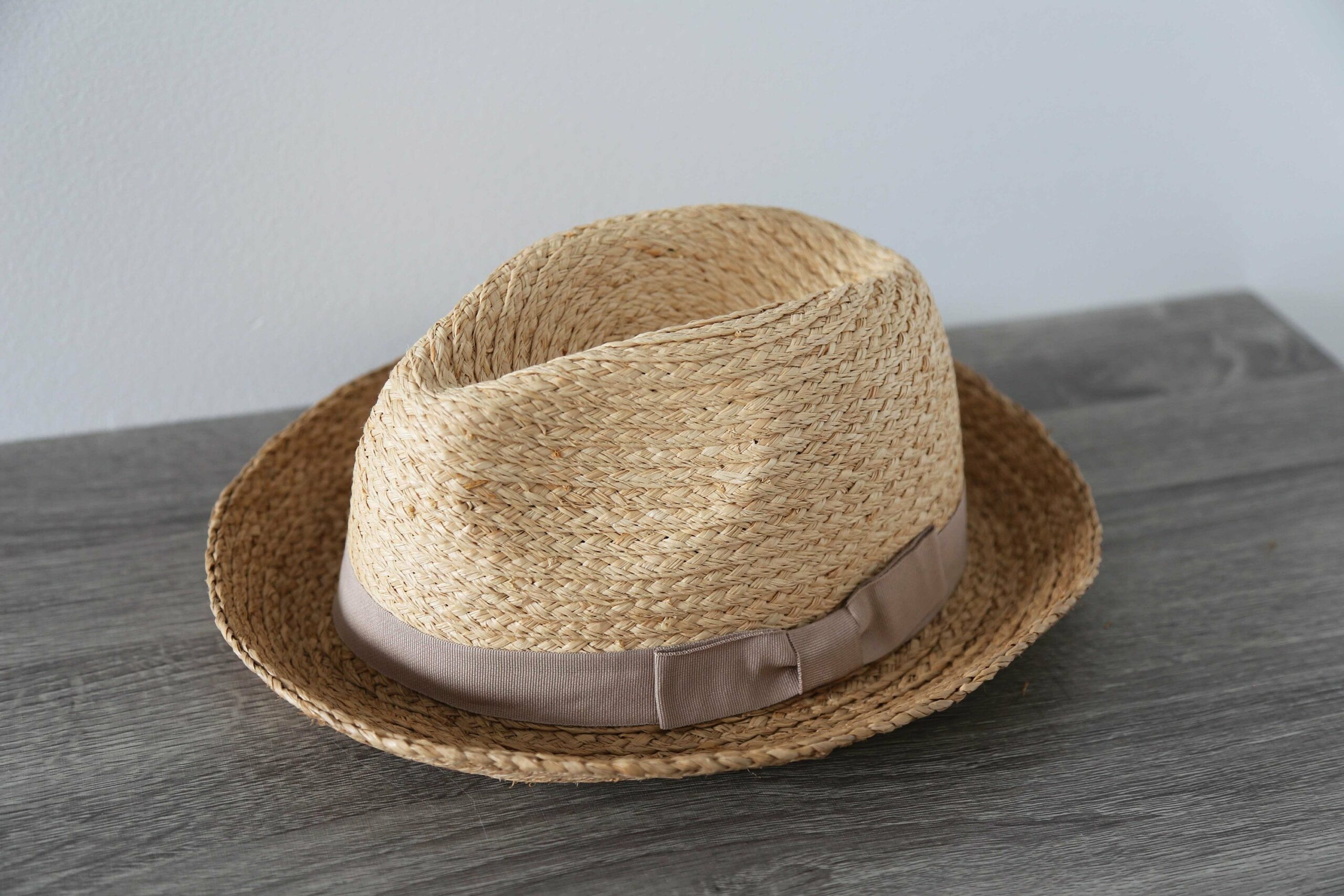 Natural Raffia Straw Retro Hat CL108