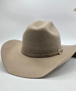 Classic Beige Stiff Wool Cowboy Hat CL107